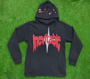 Sudadera con Capucha de Alta Calidad, Personalizada con Logotipo Bordado e Impresión 3D, Talla Estadounidense, 100% Algodón, Lisa, DTG, para Hombre - Product Image 6