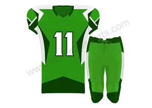 Ensemble de vêtements de sport uniformes de football américain à séchage rapide pour adultes/maillot de football américain junior - Product Image 5