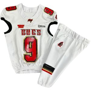 Uniformes de fútbol americano con bordado Premium Uniforme de fútbol de sarga Sublimación Ropa de fútbol americano - Product Image 5