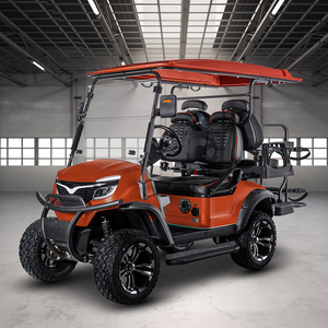 รถกอล์ฟไฟฟ้า 48V ได้รับการรับรองมาตรฐาน CE ขนาด 2430x1340x2060 มม. 5-6 ที่นั่ง ความเร็ว 70 กม./ชม. ระยะทาง 50-70 กม. ได้รับการรับรองมาตรฐาน Eec/GCC/Dot/CE - Product Image 1