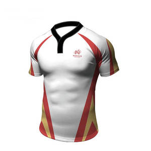 2025 Rugby Jersey Pour Hommes 100% Polyester À Séchage Rapide Sublimation Personnalisé Rugby Jersey À Vendre - Product Image 1