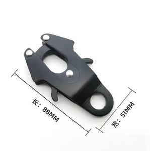 Fibbia di <span class=keywords><strong>vendita</strong></span> diretta della fabbrica Pet corda di trazione gancio universale gancio rotante in lega di alluminio gancio metallico - Product Image 2