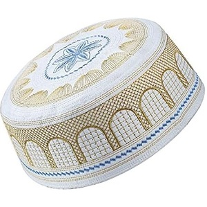 Gorras de Oración Musulmanas para Hombre, Diseños Más Populares, Gorros Kufi Islámicos para Mezquita, Malla de Lana y Algodón Impermeable, Logotipo Personalizado OEM - Product Image 6