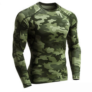 Protège-éruptions personnalisables entièrement par sublimation pour hommes Protège-éruptions cutanées respirant avec logo personnalisé et imprimé Sports Running Fitness Compression - Product Image 5