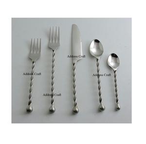 Ensemble de couverts en acier inoxydable avec logo personnalisé, pour hôtel, bureau, fête et restaurant, dernier design, ustensiles de cuisine - Product Image 1