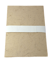 Papier banane promotionnel format A4, emballé en lot de 10 feuilles. Papier charmant pour écrire. Ne se transfère pas aux couleurs et aux stylos à encre