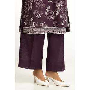 Traje Estampado Khaddar de 3 Piezas Estilo Casual IUSTKSD-1411 - Product Image 6