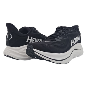 Scarpe da Uomo HOKA Clifton 10 Colore: Nero/Bianco 100% Autentiche - Product Image 2