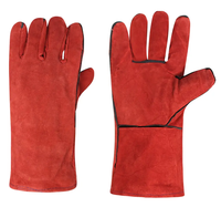 Meilleur prix, gants de soudage en cuir synthétique de qualité supérieure, taille XL, résistants aux perforations, gants de sécurité, couleur personnalisée pour le travail alimentaire
