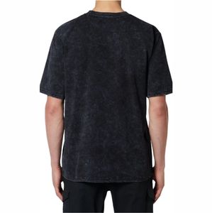 Camiseta para hombre Vintage Oversized 100% Cotton T-Shirt Heavyweight Acid Wash Diseño impreso 250 Gramos Peso de la tela - Product Image 2