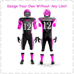 Professional Custom Made American Football Jerseys and Pants <b>Set</b> for Youth School Teams Available in All <b>Colours</b> and Sizes - Product Image 4