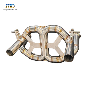 JTLD vente directe d'usine système d'échappement droit en acier inoxydable Catback pour Lamborghini SVJ - Product Image 5