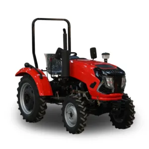 4wd agricultural garden lawn farm mini implement front loader small cab john crawler plow plough disc like Deere farrow tractor