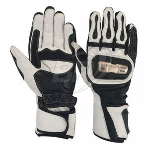 Guantes de moto de diseño recién llegados Guantes de moto auténticos reales Guantes de moto de cuero Guantes de moto - Product Image 1