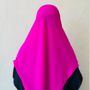Venta al por mayor de calidad superior musulmán Hijab-Ligero de color sólido de poliéster transpirable de secado rápido para las mujeres - Product Image 6