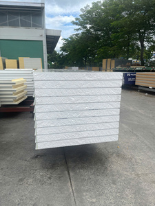 Panneau sandwich EPS PREXS, panneau mural extérieur moderne en métal, système de panneaux économique pour les bâtiments préfabriqués résidentiels civils, entrepôts - Product Image 3