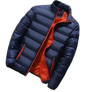 Chaquetas de invierno a prueba de viento de alta calidad Chaquetas de hombre con cremallera con estilo informal Diseño personalizado Chaqueta acolchada al por mayor - Product Image 3