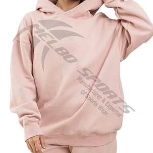 Ropa Deportiva, Sudadera Extra Grande de Felpa para Mujer, 100% Algodón, Secado Rápido, Transpirable, Sudadera con Capucha y Cremallera Personalizable al por Mayor - Product Image 3