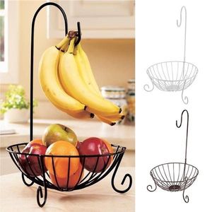 Corbeille à fruits en métal capable de supporter une utilisation quotidienne avec une structure ouverte fiable qui maintient les fruits en vue - Product Image 1