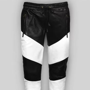 Pantalones de cuero de longitud regular de alta calidad 100%/pantalones de cuero hechos de tela de secado rápido de calidad superior - Product Image 1