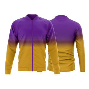 Chaqueta Deportiva Moderna con Tinte Degradado Personalizada |   Cálido, Transpirable y de Secado Rápido |   Tallas Hombre Mujer Juvenil |   Chaqueta de Entrenamiento de Alto Rendimiento - Product Image 3