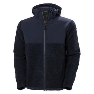 เสื้อแจ็กเก็ตมีฮู้ดสำหรับผู้ชายเสื้อแจ็คเก็ตมีฮู้ดแบบรูดซิปเต็มมีซิปเสื้อแจ็คเก็ตผ้าสักหลาดมีฮู้ดสำหรับนักศึกษา - Product Image 1