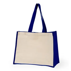 Borsa Shopper Personalizzata in Cotone e Juta Falesia, Borse Promozionali Personalizzabili - Product Image 4