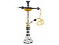 Chicha Farida traditionnelle égyptienne en laiton massif laqué, gravée sur mesure, mini/midi, en promotion