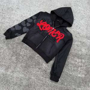 Sudadera Casual de Algodón 100% con Bordado Desgastado por el Sol, Estilo Urbano, Logotipo Personalizado, Resistente al Viento, Ecológica, Venta al Por Mayor - Product Image 2