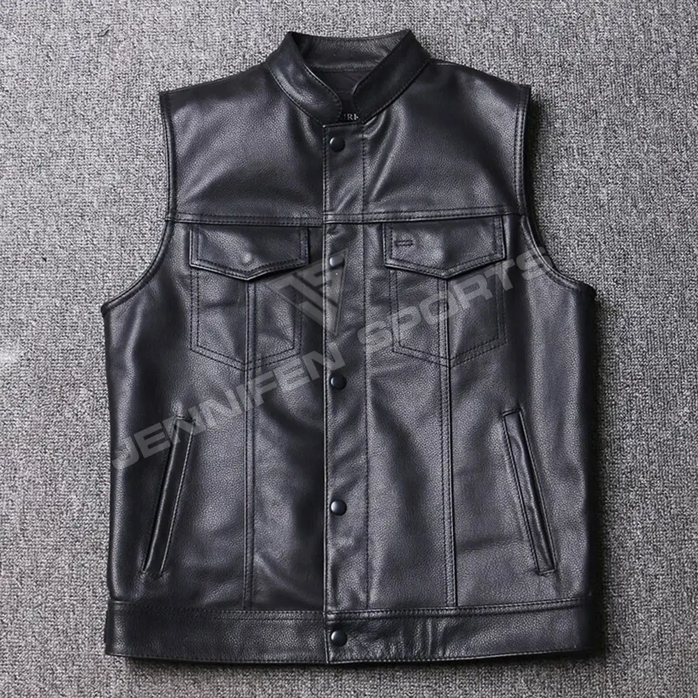 Punk Leather Vest