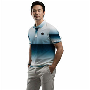 Camisetas Polo para Hombre, Modernas, Informales, Cómodas, de Tela Suave, Transpirables, para Uso Diario, Camisetas Polo de Verano para Hombre - Product Image 1