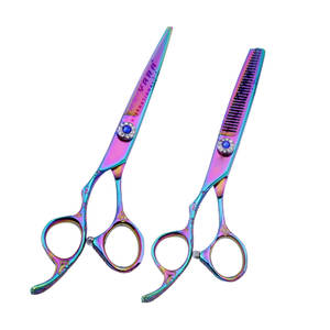 Tijeras Profesionales de Peluquería de 6 Pulgadas con Mango Giratorio, Tijeras Ergonómicas para Peluquería, Tijeras de Estilismo con Mango Giratorio - Product Image 1