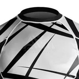 Camiseta de Manga Larga para Hombre, Diseño Personalizado al por Mayor, Fabricada en Fábrica, con Logotipo Impreso, Transpirable, de Spandex/Poliéster - Product Image 3