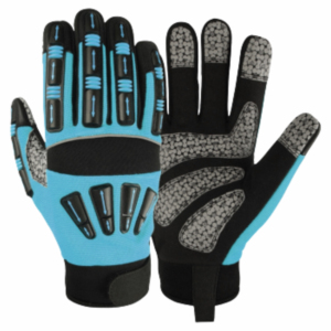 Guantes de seguridad industrial de alta resistencia Cuero sintético reforzado con cuero Amara para construcción y protección mecánica de manos - Product Image 2