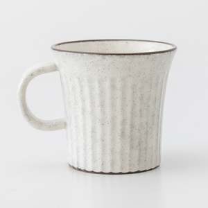 Kairagi Teal & White Ceramic <b>Cup</b> <b>Set</b>, Handcrafted Stoneware Mugs (<b>Set</b> of 2) - Product Image 5