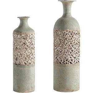 Elegante jarrón de hierro hecho a mano, decoración de Metal atemporal, jarrón de flores personalizable, jarrón elegante personalizado para el hogar y la Oficina - Product Image 1