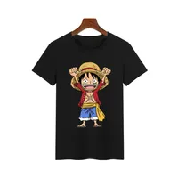 Unisex One Piece Anime Monkey D Luffy Printed Tshirts Casual Short Sleeve  Tops Fans Gifts  Fruugo NO