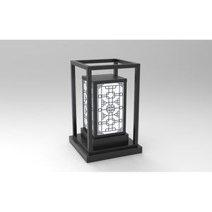 DNT.004.03 Lampe de jardin LED Premium Blanc Chaud, Lampes de paysage en fer et aluminium, Alimentation CA, IP65 pour l'aménagement paysager d'hôtels - Product Image 4