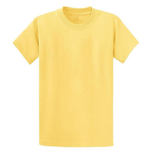 Camiseta de Hombre 100% Algodón Diseño Sólido con Logotipo Personalizado y Tejido de Punto de Color Sólido - Product Image 3