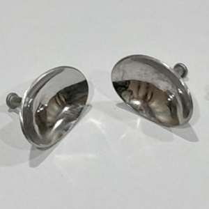 Surgical Stainless Steel Corneal <b>Eye</b> Shield with Chemical Resistant Full-Frame Design for Laser <b>Protection</b> - Product Image 1