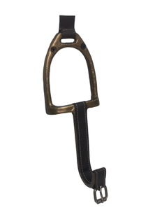 Crochet pour étrier de cheval Article de décoration murale Crochets décoratifs et support Crochet équestre en cuir d'aluminium Accessoires de décoration pour la maison - Product Image 6