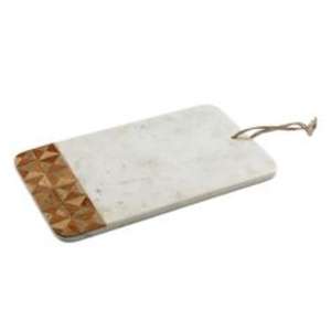 Planche à découper en bois et en marbre fabriquée à la main, conçue pour couper les fruits, les légumes et les viandes avec précision et style - Product Image 3