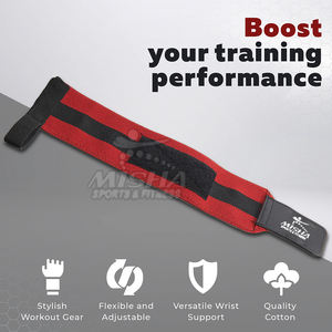 Muñequeras de neopreno personalizadas OEM al por mayor soporte de gimnasio de levantamiento de pesas de alta calidad para muñequera de Fitness personalizada Unisex - Product Image 5