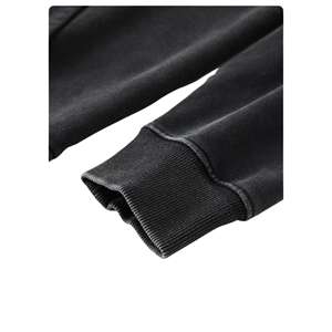 Nouveau produit sweat à capuche français en éponge surdimensionné pour homme, sans ficelle, logo personnalisé - Product Image 4