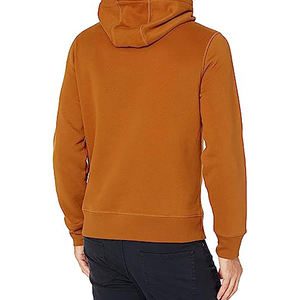 Sudadera con capucha completa bordada personalizada al por mayor con logotipo 3D Puff estampado peso pesado con diamantes de imitación cara sólido algodón mezclado - Product Image 4