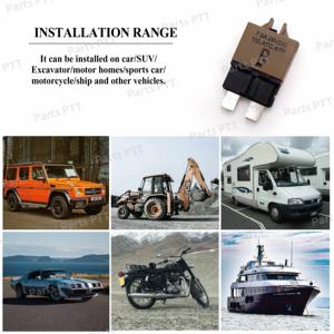 Disjoncteur ATC/ATO T1 7,5a à réinitialisation manuelle, pièces détachées pour automobile PTT - Product Image 3