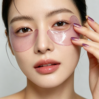 Patchs oculaires en hydrogel cristallin personnalisés, en gros, OEM, ODM, ingrédients doux et sûrs