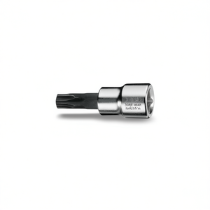 Chrome-Plated 3/8\" Female Square Drive <b>Screwdriver</b> Sockets with Burnished Inserts for <b>Pentalobe</b> Screws - Product Image 2