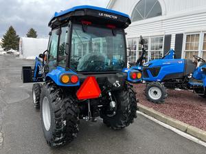 Affordable Top Quality Garden LS MT 4WD Mini Farm Tractor With Front Loader Gear Drive Multifunctional Wheel backhoe implements - Product Image 2