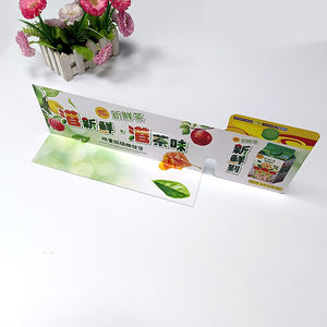 Estante de exhibición de PVC Talker Señalización minorista personalizada para marca y ventas Boost Etiqueta publicitaria promocional para exhibición de escaparate - Product Image 6